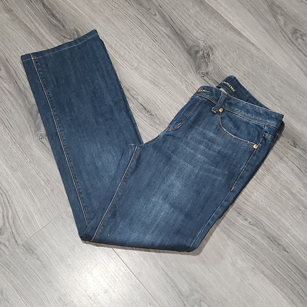 EUC Tribal Camille DeNime Wide Leg Dark Jeans